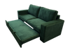 Vincenzo Sleeper Sofa Velvet Green