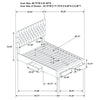 4 Draw Storage Bed - Light