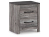 Dark Gray Super Nightstand