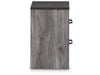 Dark Gray Super Nightstand