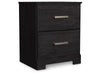 Charcoal Super Nightstand
