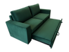 Vincenzo Sleeper Sofa Velvet Green
