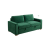 Vincenzo Sleeper Sofa Velvet Green