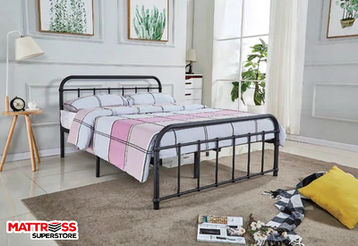 Norwood Black Platform Bed