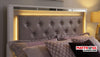 White LED 3 Piece Bedroom Set
