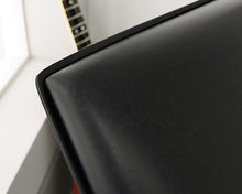Load image into Gallery viewer, Black Leather Lounge Chair - Accent Chair
