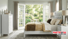 White LED 3 Piece Bedroom Set
