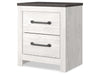 White Wash Super Nightstand
