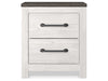 White Wash Super Nightstand