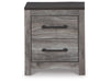 Dark Gray Super Nightstand