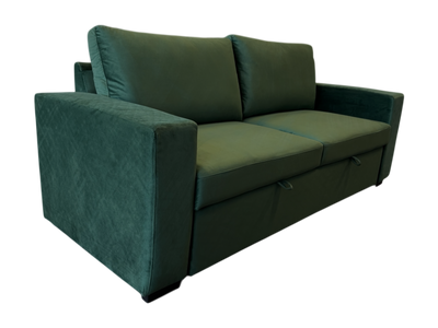 Vincenzo Sleeper Sofa Velvet Green
