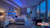 White LED 3 Piece Bedroom Set