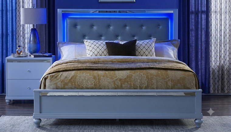 White LED Color Changing Light Bed - 7 Colors