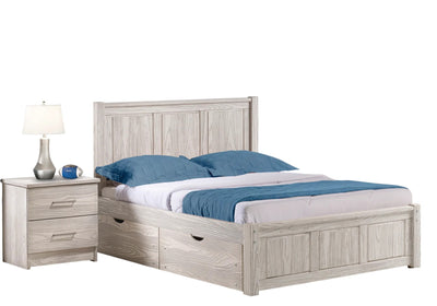 Salem Platform Bed - Birch