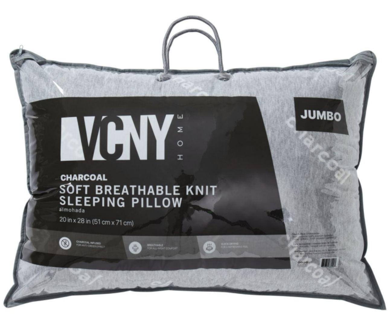 Charcoal Infused Pillow