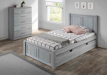 Load image into Gallery viewer, Aspen Platform Bed - Gray With White Engraving
