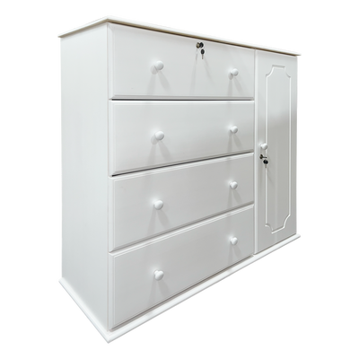 Hardwood Combo Dresser
