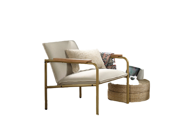 Ivory Lounge Chair - Accent Chair