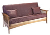 Boston Oak Wood Futon
