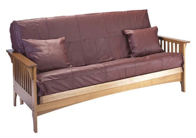 Boston Oak Wood Futon