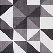 Load image into Gallery viewer, Mod of Geometric Triangles Area Rug
