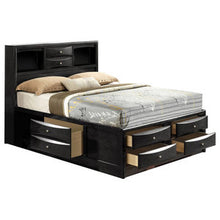 Load image into Gallery viewer, Phoenix Black Platform Bed - Multiple Storage Compartments
