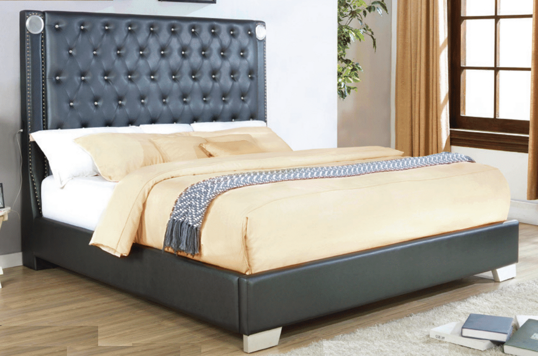 Speaker Platform Bed