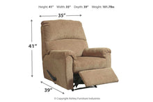 Load image into Gallery viewer, Nerviano Recliner - Multiple colors available
